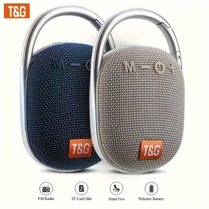 Portable Bluetooth Speaker Mini with 0.5W-2.5W Stereo, LED Lights, TF Card and Integrated Latch