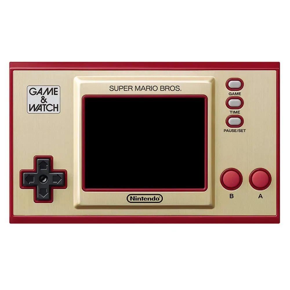 Game & Watch Super Mario Bros. Limited Edition Golden Handheld with Super Mario Bros., The Lost Levels & Ball