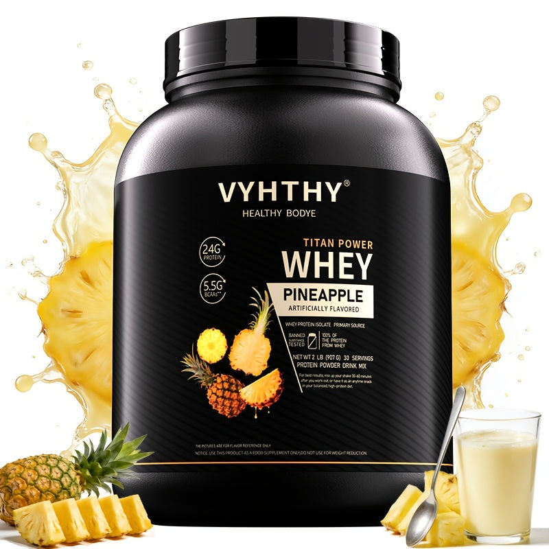 Whey Protein Powder Isolated & Hydrolyzed Blend with BCAAs, Low Carb Sports Nutrition Shake for Women