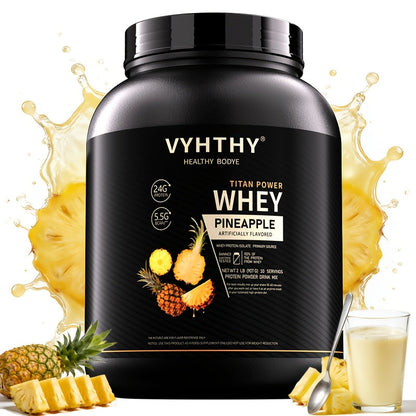 Whey Protein Powder Isolated & Hydrolyzed Blend with BCAAs, Low Carb Sports Nutrition Shake for Women