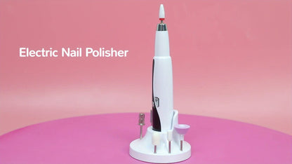 Electric Nail Drill Kit 12 Bits & Stand, 20000RPM Professional Nail File for Gel Polish Removal, Acrylic
