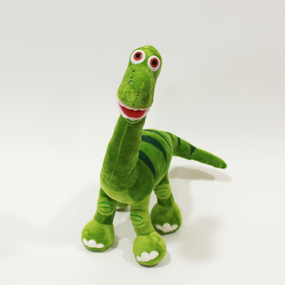 Stuffed Animal Poseable Green T-Rex with Open Mouth, Adjustable Joints and 11.8 or 13.8 Inch Sizes