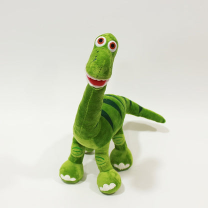 Stuffed Animal Poseable Green T-Rex with Open Mouth, Adjustable Joints and 11.8 or 13.8 Inch Sizes
