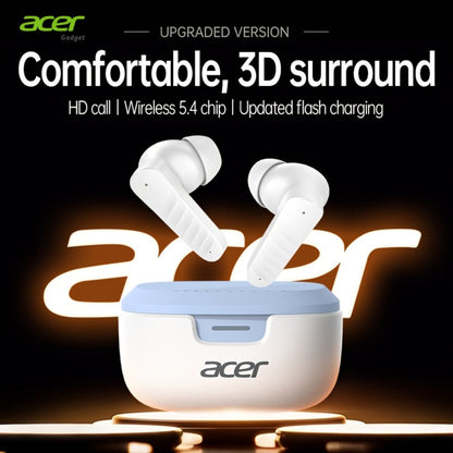 Wireless Earbuds Mini Lightweight In-Ear with ENC Call Processing, Touch Controls and Three Colors