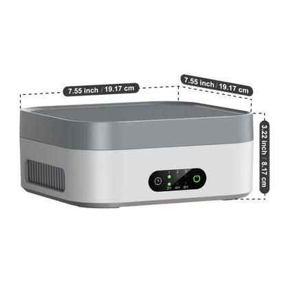 True HEPA Air Purifier for Home & Bedroom Up to 600 Sq Ft, USB-C Powered, 16dB Sleep Mode, Touch Screen Timer