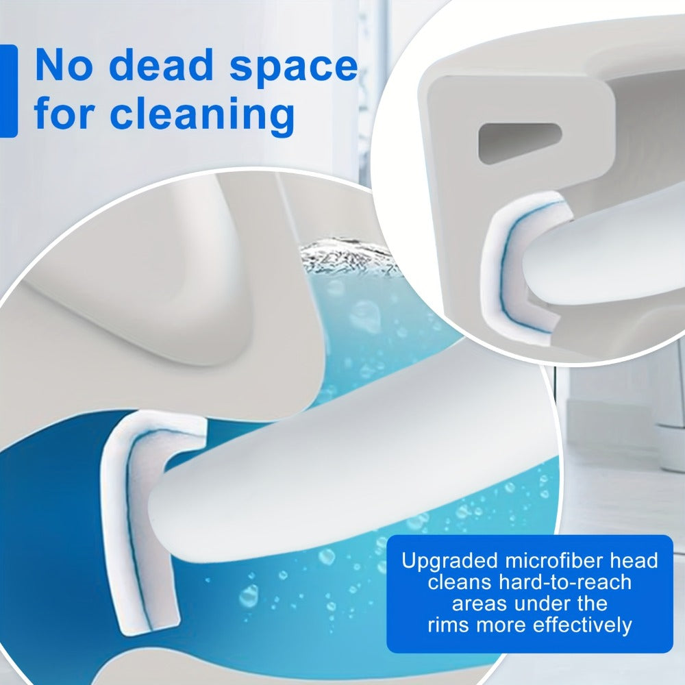 Toilet Brush Refills Compatible with Clorox Toilet Wand Replacement Heads Upgraded Fiber for Entryways, Bedrooms and Living Spaces