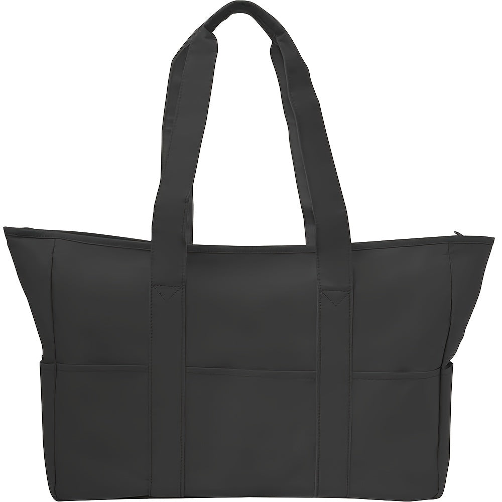 Beach Tote Bag for Women – Sandproof Swim Pool Bag with Dry Wet Separated Pocket Lightweight Travel Utility Bag