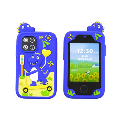 Kids Educational Smartphone Toy with 1080P HD Camera, 20 Mini-Games, Music, Stories & Habit Training