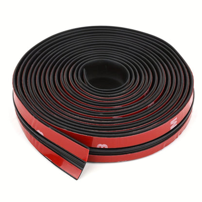 Car Rubber Seal Strip T-Shape Weatherstrip – Windshield Sunroof Door Edge Weather Stripping Trim, Universal Auto Weatherproofing Seal (3PCS
