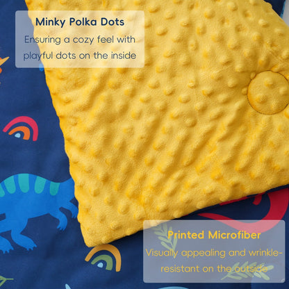 Kids Nap Mat Roll-Up Sleeping Mat for Daycare & Travel - 100% Polyester, Fun Prints for Entryways, Bedrooms and Living Spaces