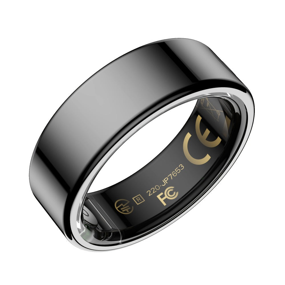 Smart Ring Health Fitness Tracker - Sleep Monitor Heart Rate Temperature Blood Pressure Pedometer Calorie Menstrual Cycle Tracker