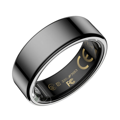 Smart Ring Health Fitness Tracker - Sleep Monitor Heart Rate Temperature Blood Pressure Pedometer Calorie Menstrual Cycle Tracker