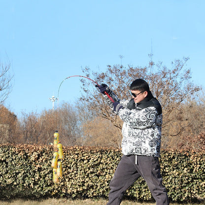 Carbon Fiber Fishing Rod Casting Model – 180cm / 70.86in Medium-Light Medium-Fast Action with EVA Grip Handle