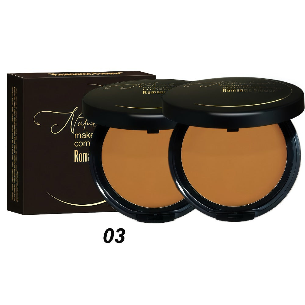 Matte Setting Powder Palette Waterproof Sweat-Proof Buildable Coverage with Squalane Formula