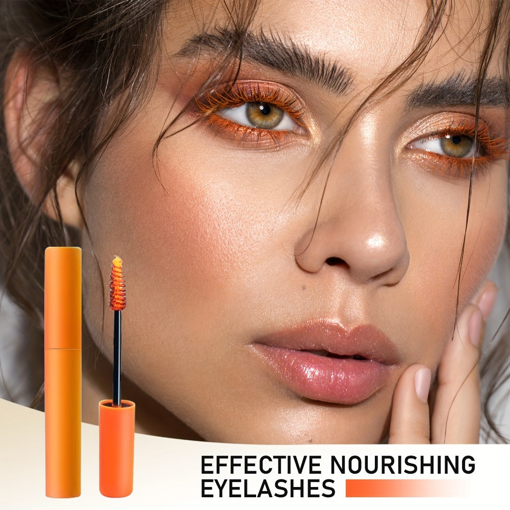 Colorful Mascara Set 6 Vivid Shades – Waterproof Smudge-Proof Curling Volumizing Lash Makeup, Purple Green Red Yellow Orange Blue