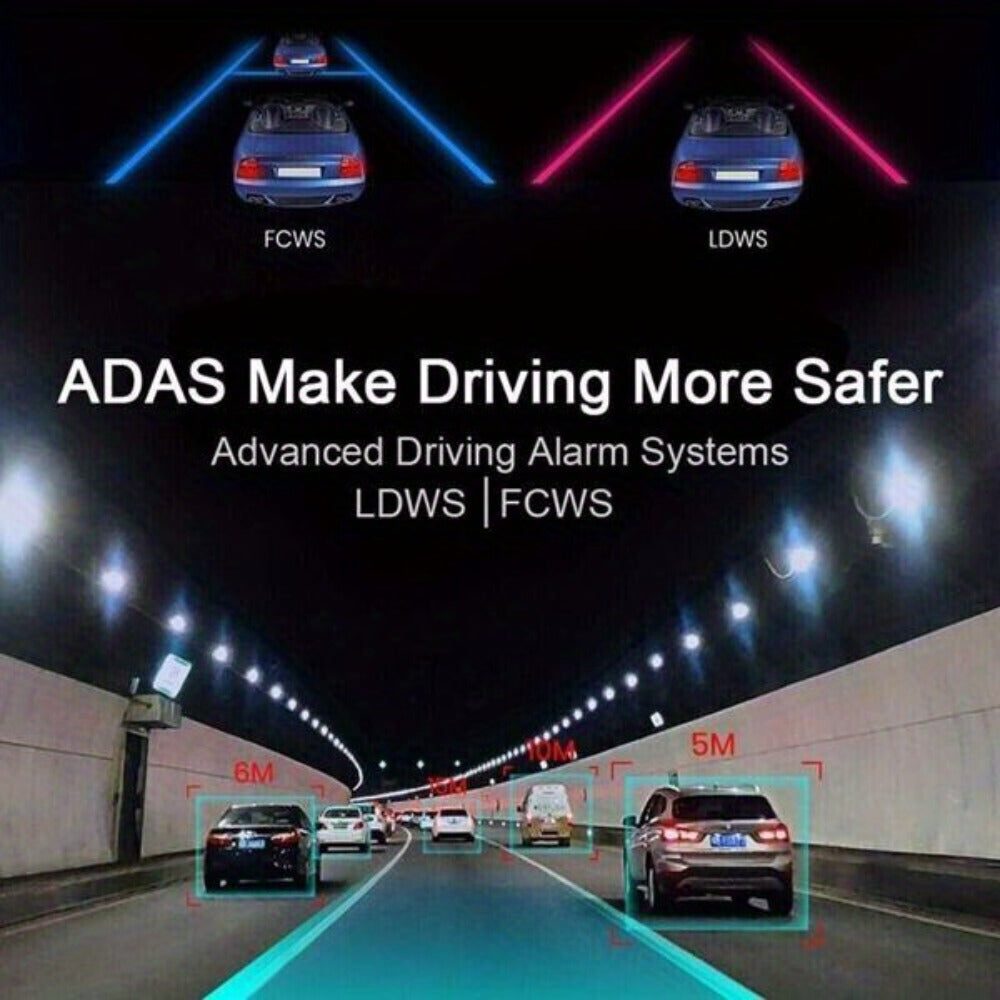 1080P WiFi Dash Cam 170° Wide Angle – HD Car DVR with G-Sensor, Loop Recording, Night Vision, Smartphone App View