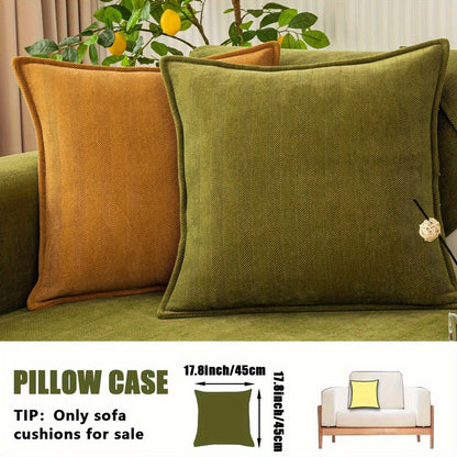 Sofa Cover Ribbed Chenille Stretch Panels for 1 to 4 Seats, Armrests or Cushions with Model-Specific Size and Color Options