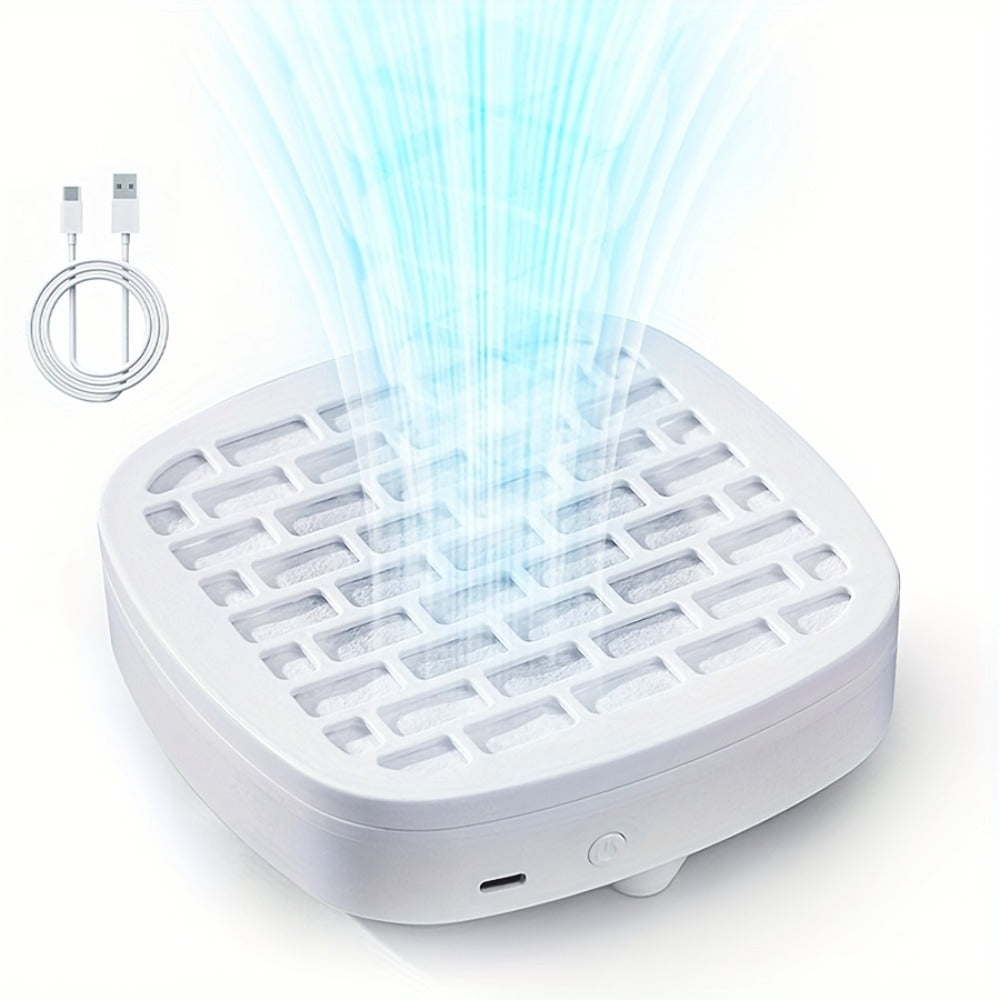 Nail Dust Collector Mini USB Electric Vacuum Cleaner with 10 Filter Pads & Strong Suction, Portable Nail
