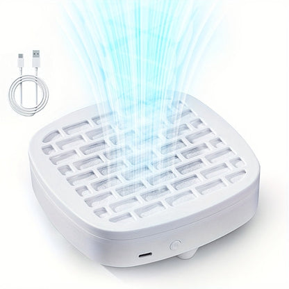 Nail Dust Collector Mini USB Electric Vacuum Cleaner with 10 Filter Pads & Strong Suction, Portable Nail