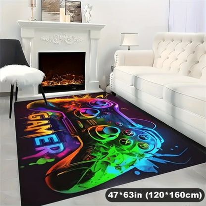 Gaming Mouse Pad Large Extended Cyberpunk Controller Design Desk Mat for PC Console Streaming for an Everyday Personal Care Routine