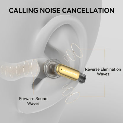 Open-Back Clip-On Wireless Earbuds Environmental Noise Cancellation Touch Control Wireless for an Everyday Personal Care Routine