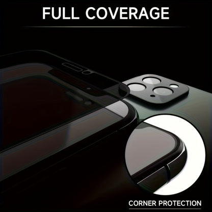 Screen Protector, Privacy Tempered Glass with Side-Angle Privacy Filter for 22 Selected iPhone Model Options