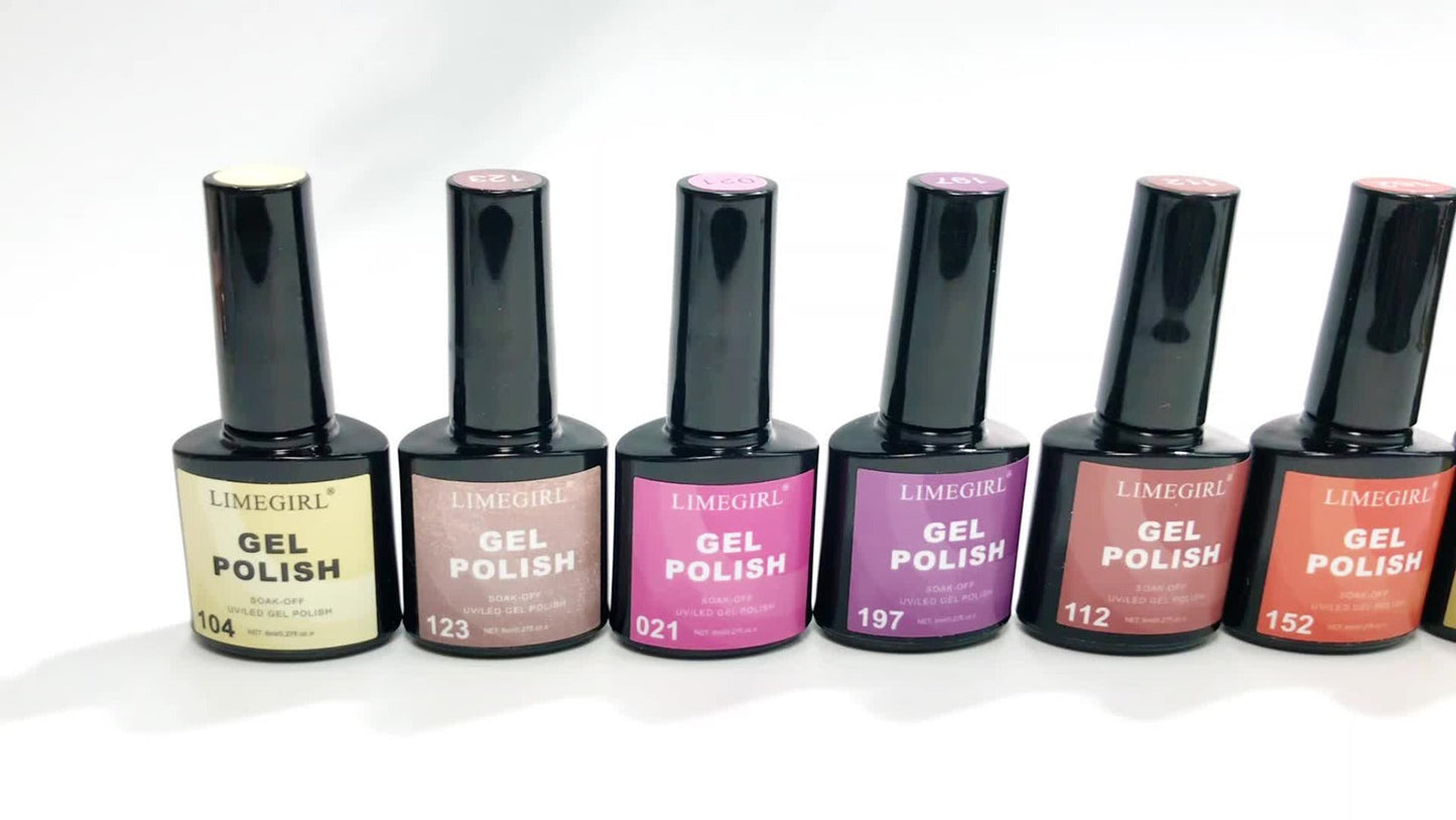 Gel Nail Polish Kit with UV Lamp & Electric Nail Drill – 12 Colors Gel Polish Set, Poly Extension Gel, Top &
