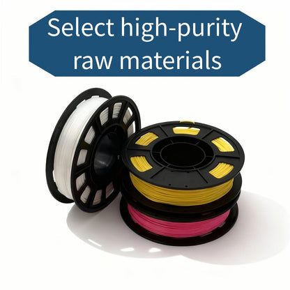 3D Printer Filament PLA 1.75mm 250g Spool with 12 Silk-Look, Transparent and Solid Color Options