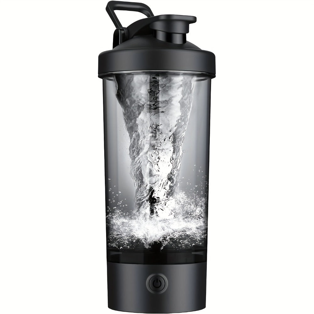 Electric Protein Shaker Bottle 24oz USB Rechargeable Self Stirring Blender Cup Portable Gym for Entryways, Bedrooms and Living Spaces