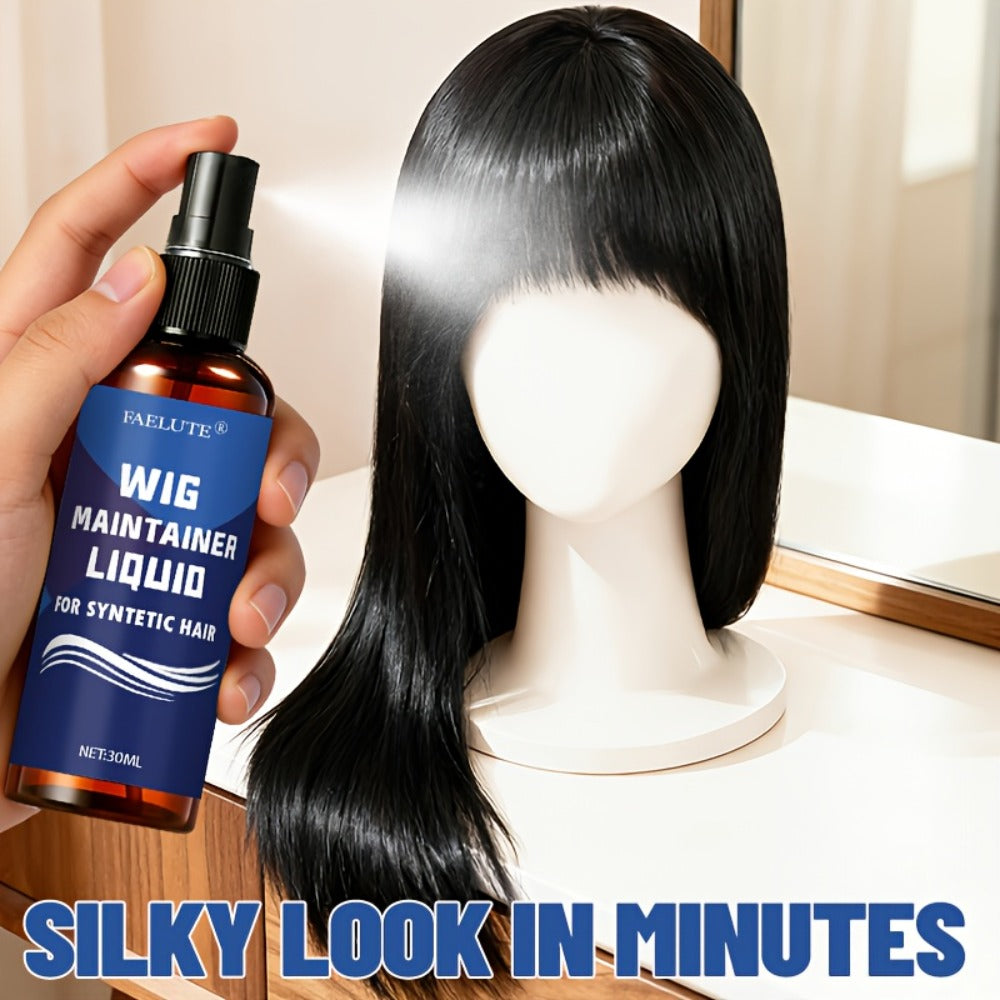 Synthetic Wig Detangling Spray Anti-Frizz Shine Conditioning Mist for Home, Travel and Salon Hair Styling