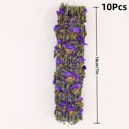 Aromatherapy Incense Sticks Kit, White Sage, Cedarwood, Dragon's Blood, Eucalyptus & Lavender