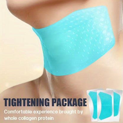 Bio-Collagen & Retinol Neck Patches 10pcs, Gel Neck Mask for Tightening, Smoothing & Anti-Sagging
