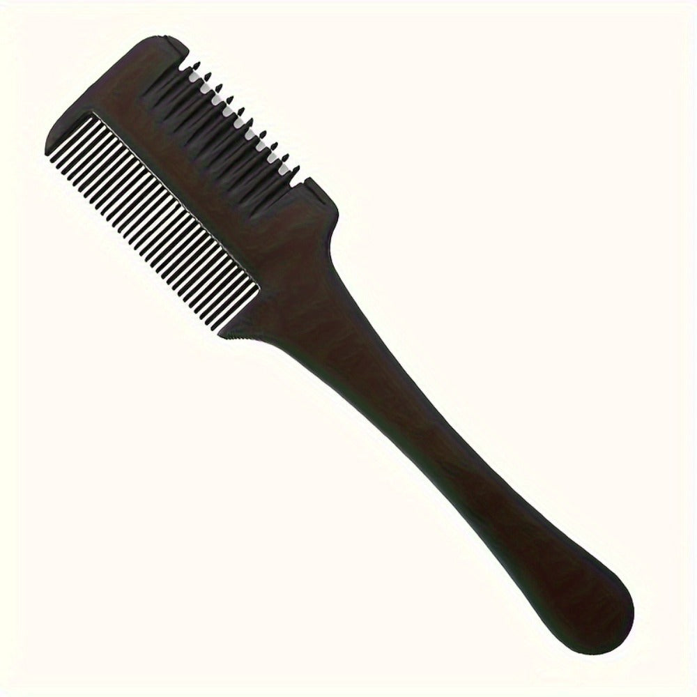 Hair Scissors Set 3 Pieces Japanese Steel – 6 Inch Thinning Shears, Razor Comb & Detangling Comb, Ambidextrous Texturizing Kit for Salon