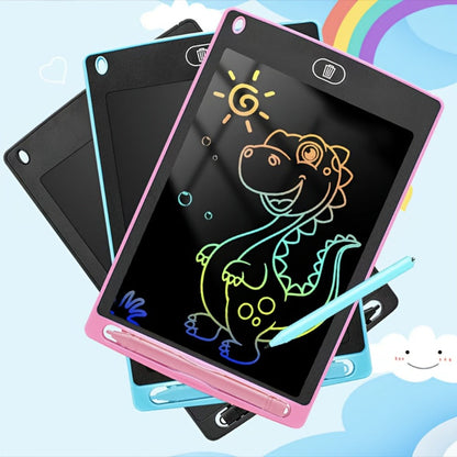 8.2-Inch LCD Writing Tablet with Stylus and Pink or Blue Checkout Color Options for Drawing and Notes