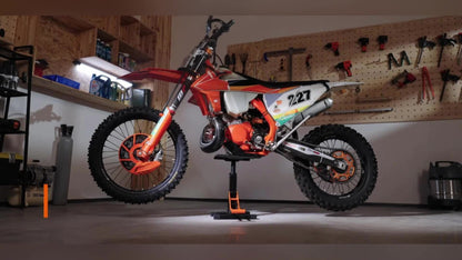 Hydraulic Motorcycle Lift Table 440 LBS Capacity Adjustable Height Repair Stand for Dirt Bike Pit Bike ATV