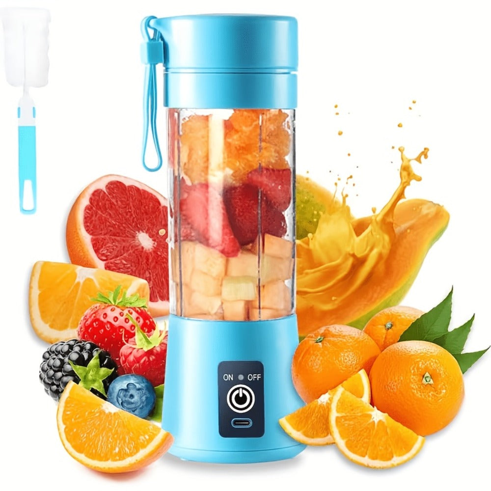 Portable Blender Rechargeable, Mini Personal Juicer for Smoothies, Milkshakes & Juice, USB Charging