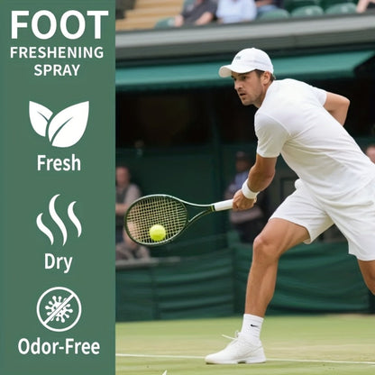 Foot & Shoe Deodorant Spray - Odor Control & Freshness, Quick-Absorbing Non-Greasy Formula, 100ml/3.52fl.oz