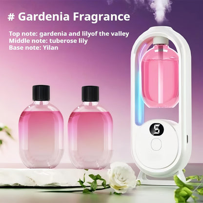 Aromatherapy Diffuser with Essential Oils 2-in-1 Humidifier - Hotel Scent Home Fragrance Machine with Natural French Essential Oils