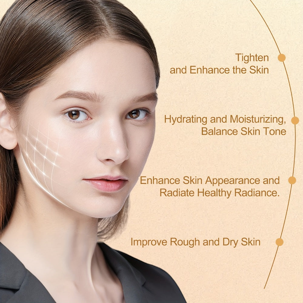 Skin Care Set for Women 24K Gold Polypeptide Complete Day & Night Routine Peptide Face Care Kit All Skin Types Luxury Gift Set