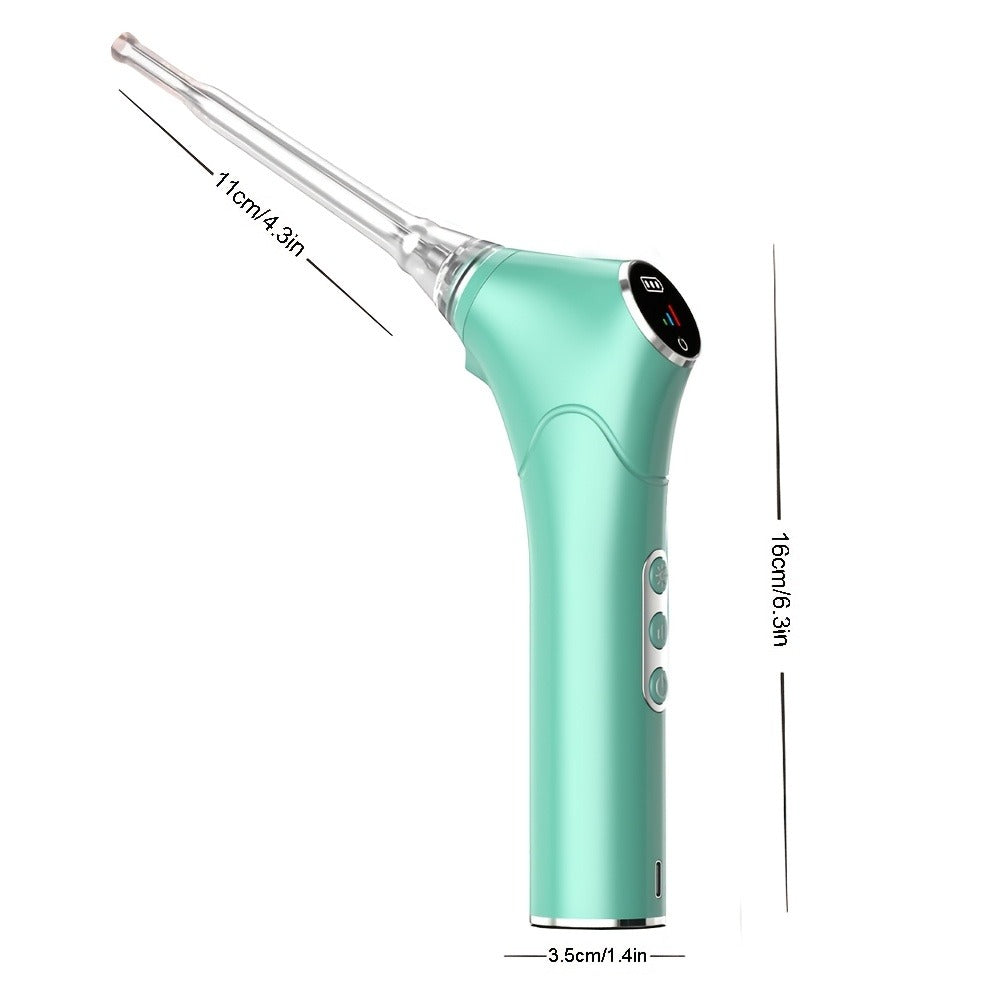Tonsil Stone Remover Electric Vacuum Kit, Built-In LED Light, 3 Suction Modes & 5X Magnifying Mirror, Oral