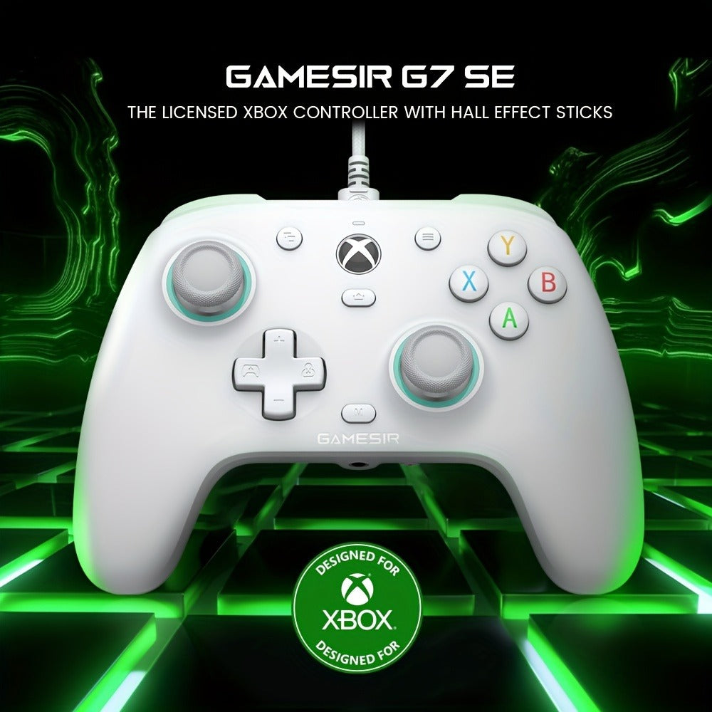 GameSir G7 SE Wired Xbox Controller with Hall Effect Joystick & Trigger, Anti-Drift Gamepad for Xbox Series X
