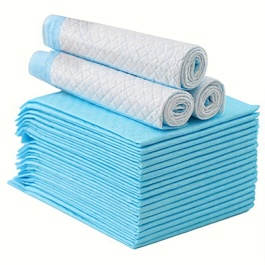 Pet Pee Pads 100-Pack 6-Layer Thickened Super Absorbent 34x28 Inch – Leakproof Tear-Resistant Odor-Reducing Dog Training Pads for Puppies