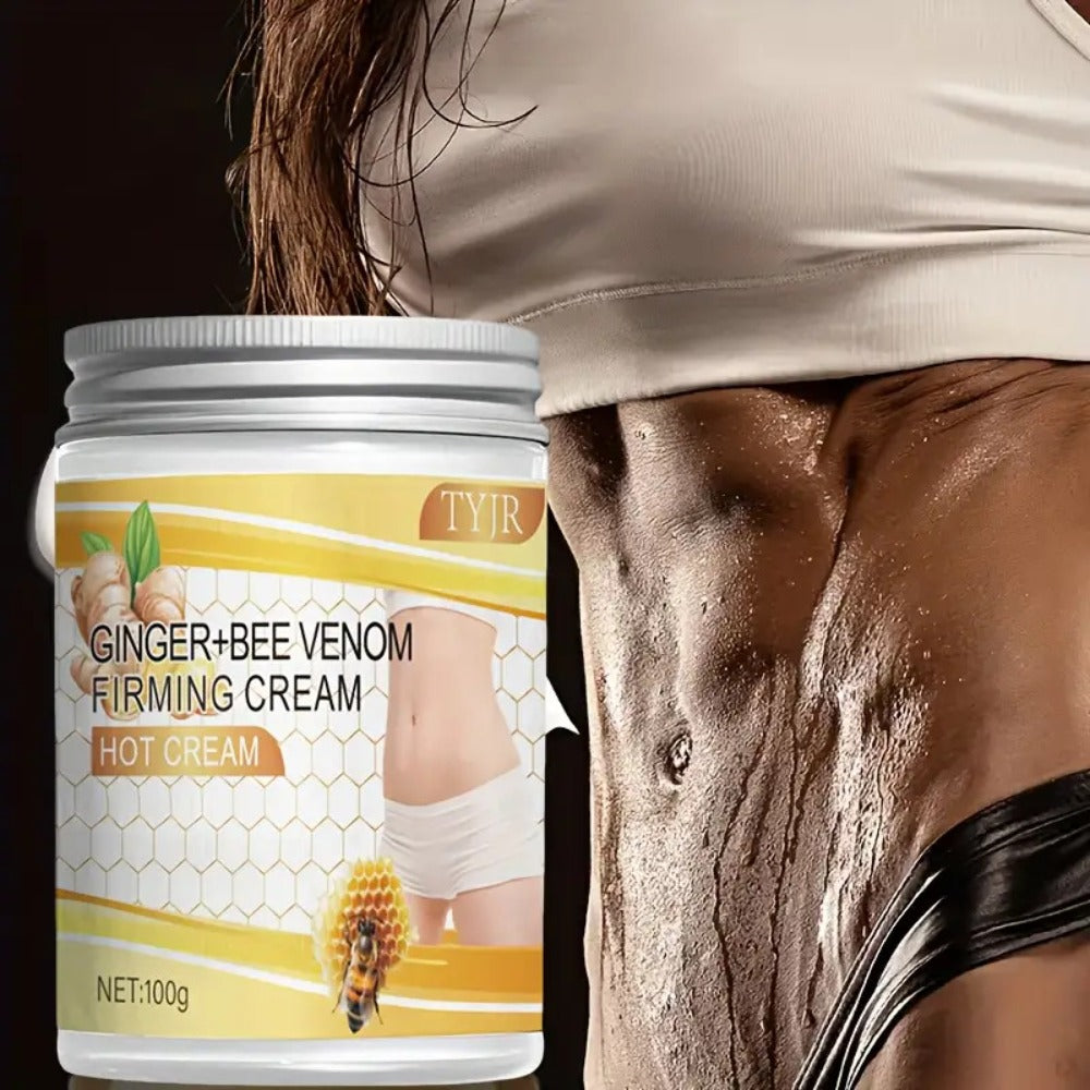Glycerin Vitamin E Body Firming Cream 2pcs 100g Each Moisturizing Toning Lotion Skin Tightening Elasticity Nourishing Daily Care for Abdomen