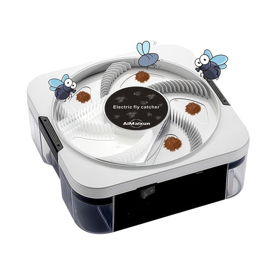 Fly Trap, Electric USB Rechargeable Indoor Kitchen Farm No Consumables for Garden, Yard and Pest Management