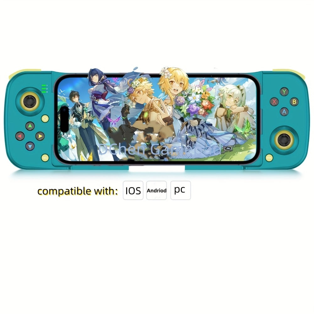Bluetooth Wireless Gamepad Controller for iPhone Android PC Tablet Steam Deck, Rechargeable, Design