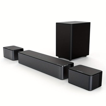 ULTIMEA Poseidon M3T 5.1 Surround Sound Bar with Wireless Subwoofer & Rear Speakers, 350W Home Theater Soundbar