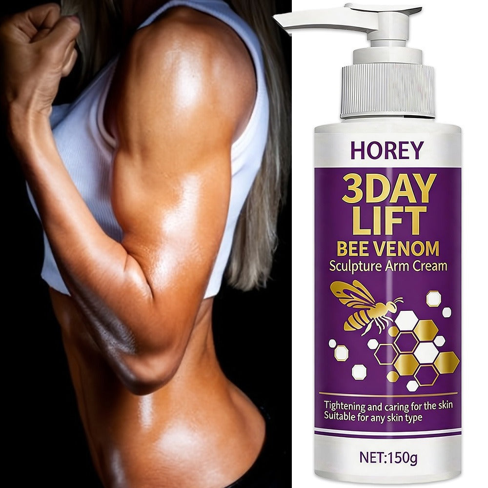 Bee Venom Firming Cream 150g – 3-Day Skin Tightening & Lifting Body Sculpting Lotion for Loose Sagging Arms, Belly, Thighs & Buttocks