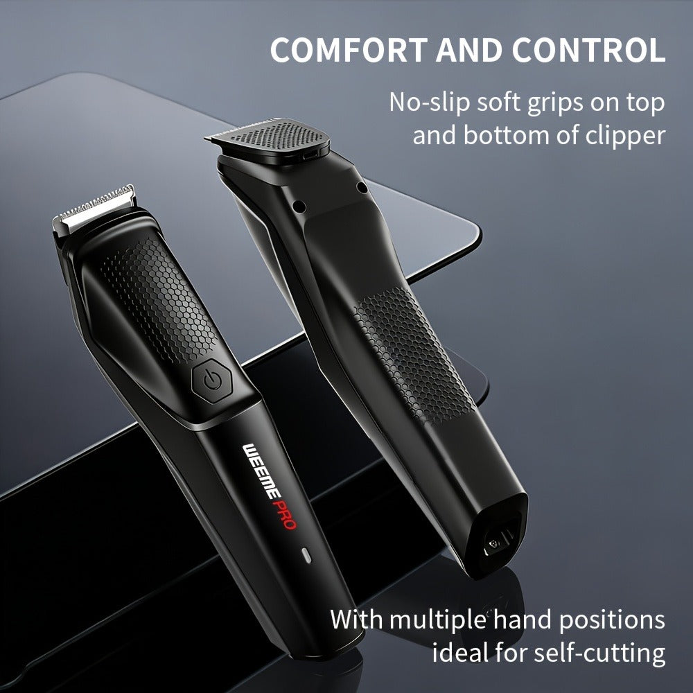 Beard Trimmer for Men - Professional Hair Clipper Electric Razor Zero Gapped T-Blade Edger for Entryways, Bedrooms and Living Spaces