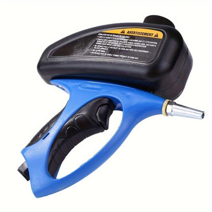 Sandblaster Gun for Air Compressor Pneumatic Abrasive Blasting, 90 PSI Max, 500ml Tank, Small Nozzle