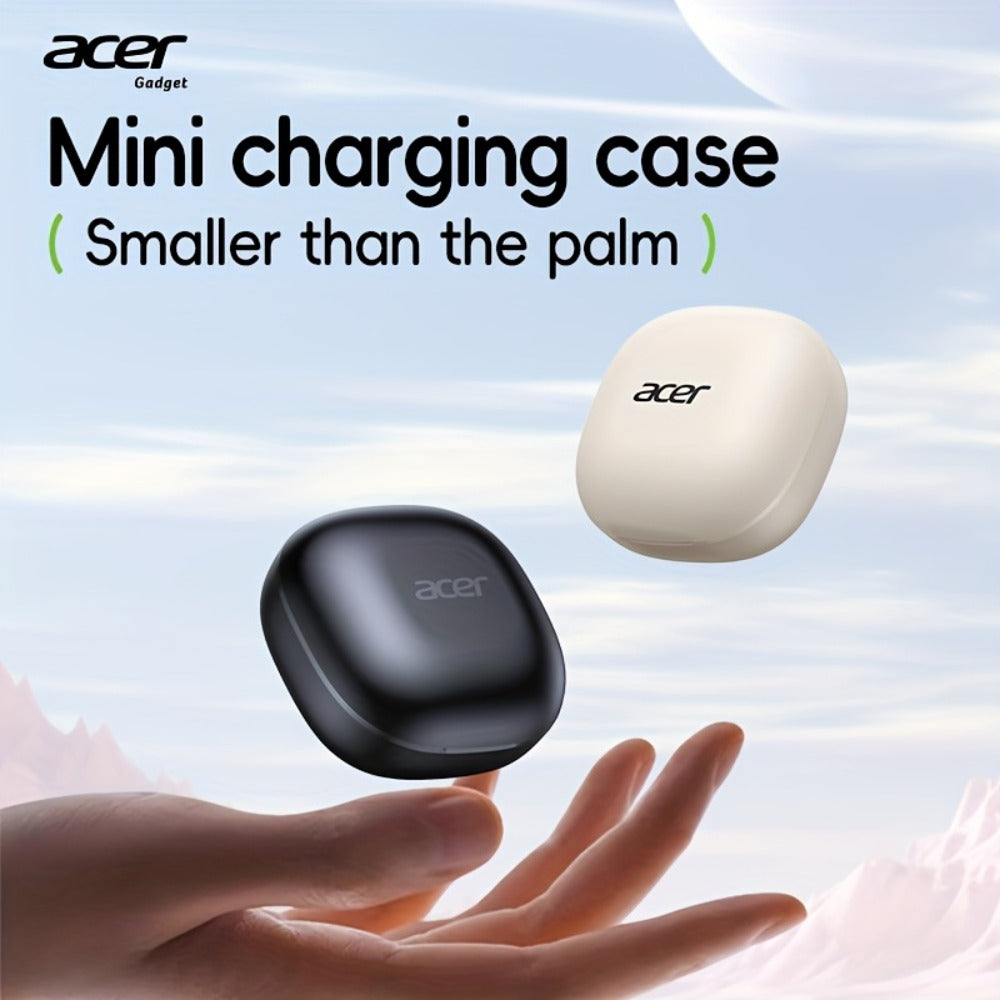 Wireless Earbuds Acer OHR501 Bluetooth 5.4 Semi-In-Ear with Touch Controls, Type-C Case and Eight Colors